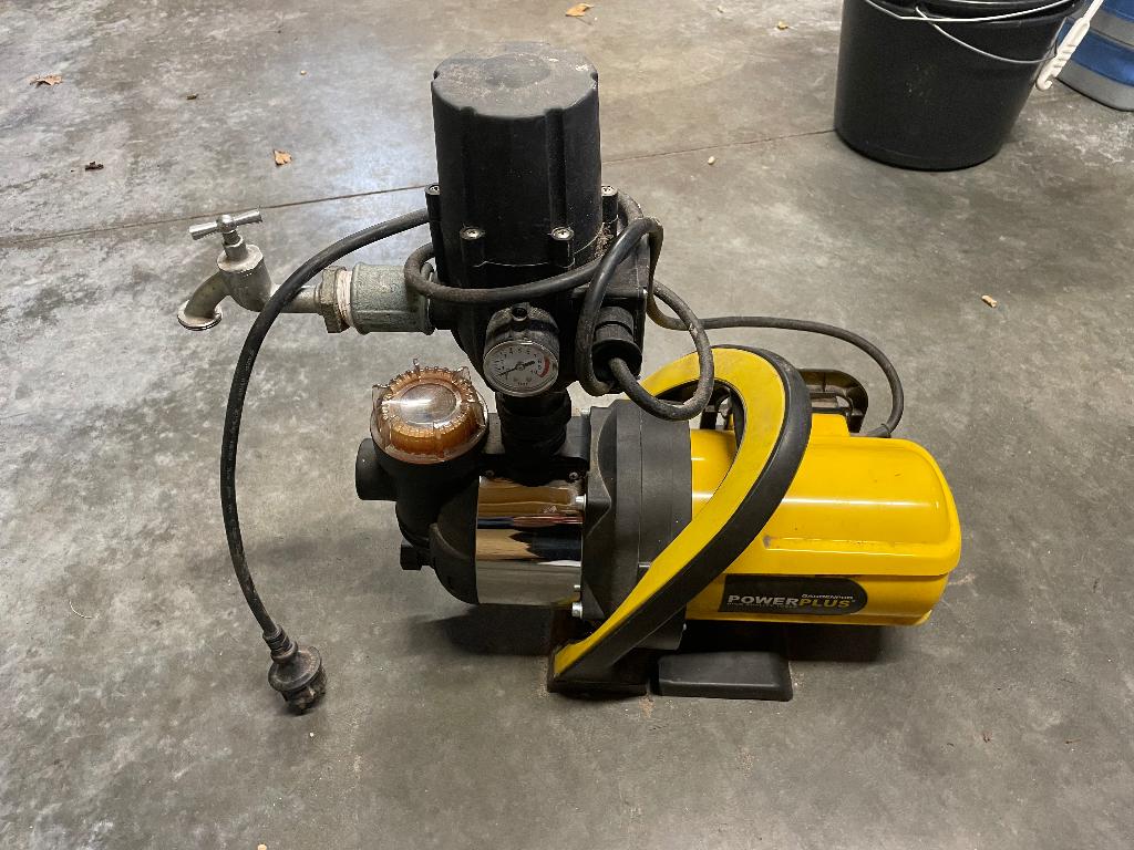 Powerplus hydrofoorpomp, Tuin en Terras, Ophalen, Zo goed als nieuw, Elektrisch, Hydrofoorpomp