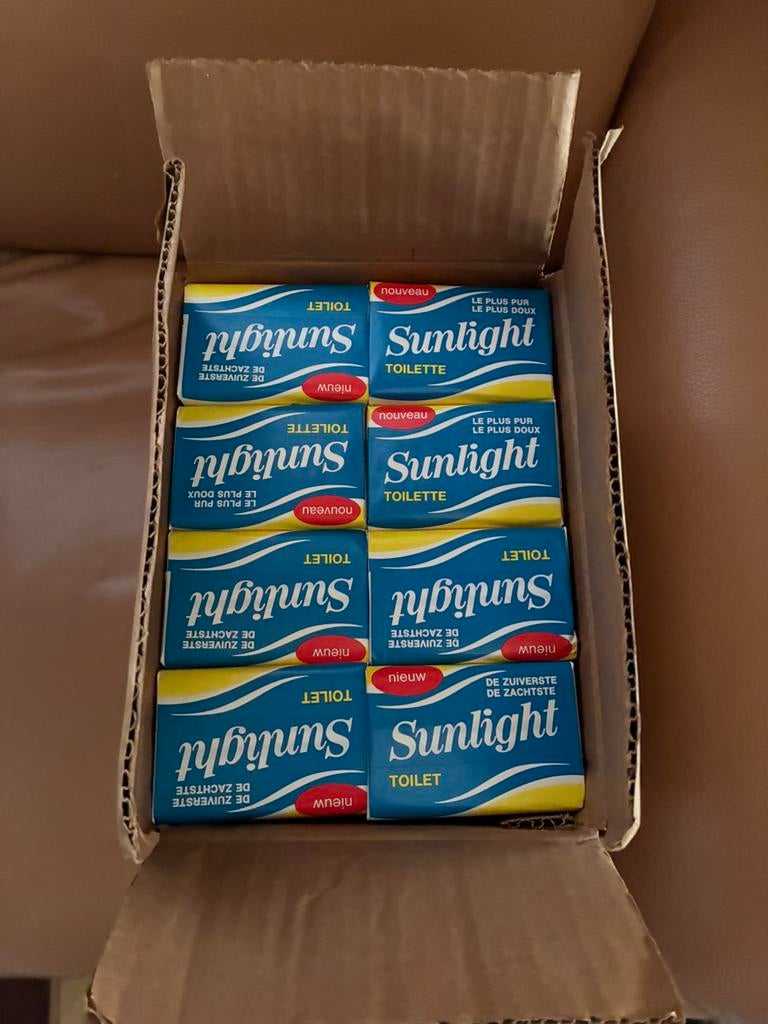Sunlight zeep heel oud, Verzamelen, Ophalen, Zo goed als nieuw