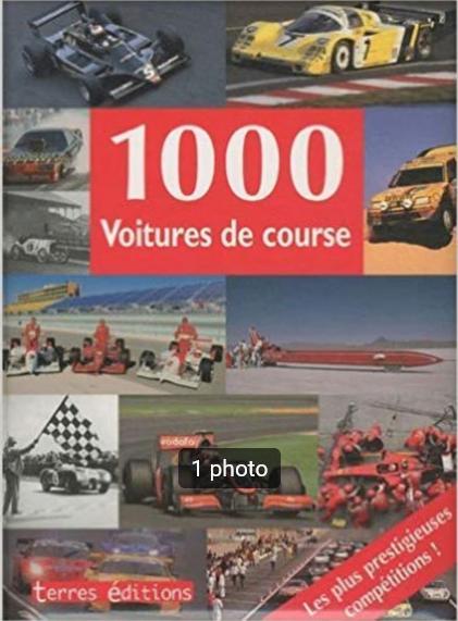 „1000 raceauto's” Terres Editions 2010, Algemeen, Ophalen of Verzenden, Reinhard Klein & Hans G., Zo goed als nieuw