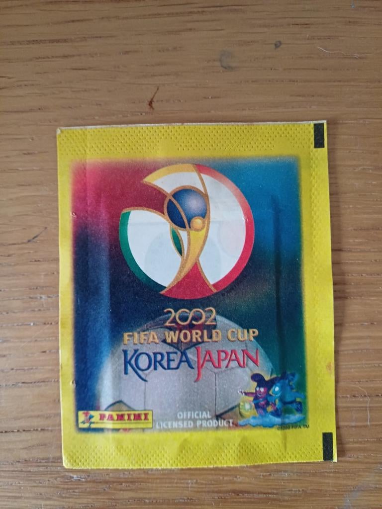 Panini WC 2002 Korea Japan zakje/pochette Brasil version, Enlèvement ou Envoi