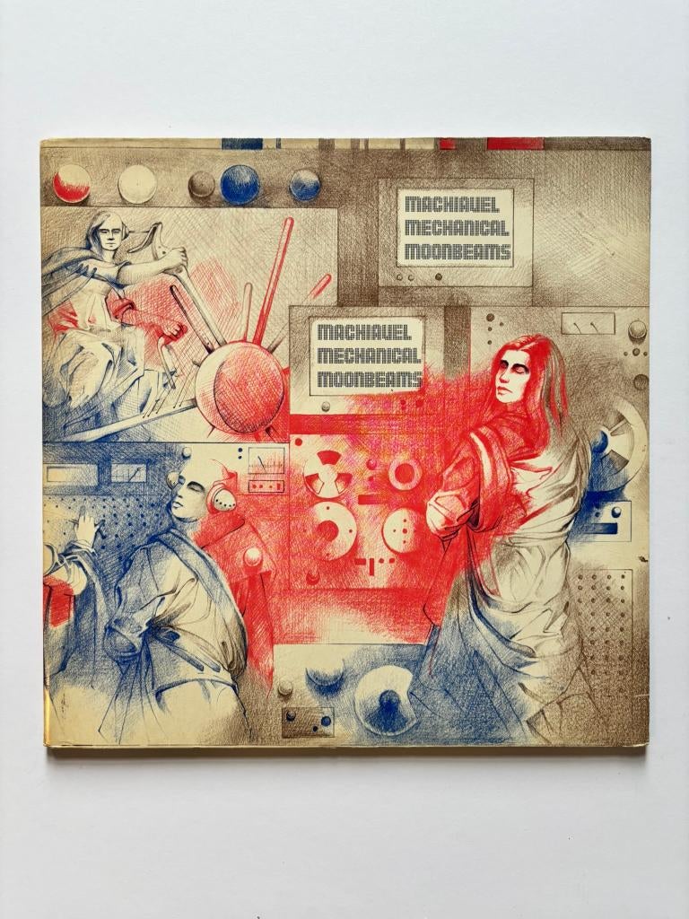 Machiavelli — Mechanische maanstralen (originele LP), Cd's en Dvd's, Vinyl | Rock, Gebruikt, Progressive, 12 inch, Ophalen