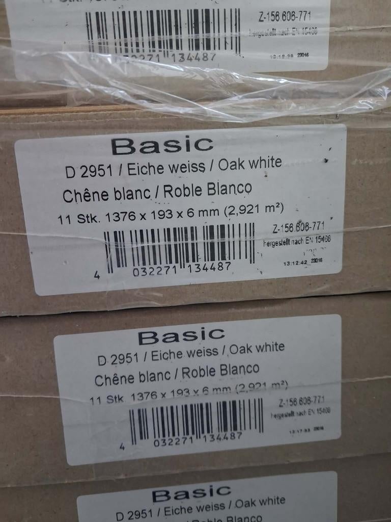 Laminaat, Ophalen, Laminaat