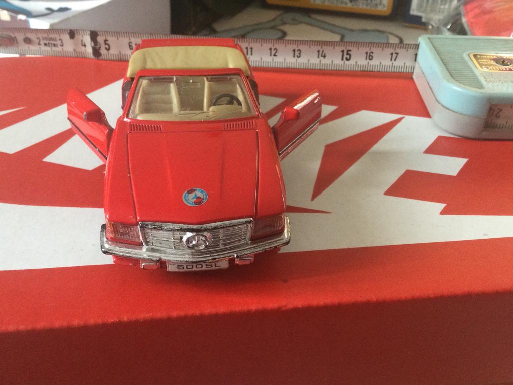 Mercedes décapotable, Utilisé