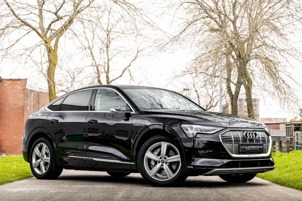 Audi e-tron 55 Sportback 95 kWh Quattro * Camera * SoH 93,3%, Autos, Audi, Cuir, Achat, Euro 6, Entreprise