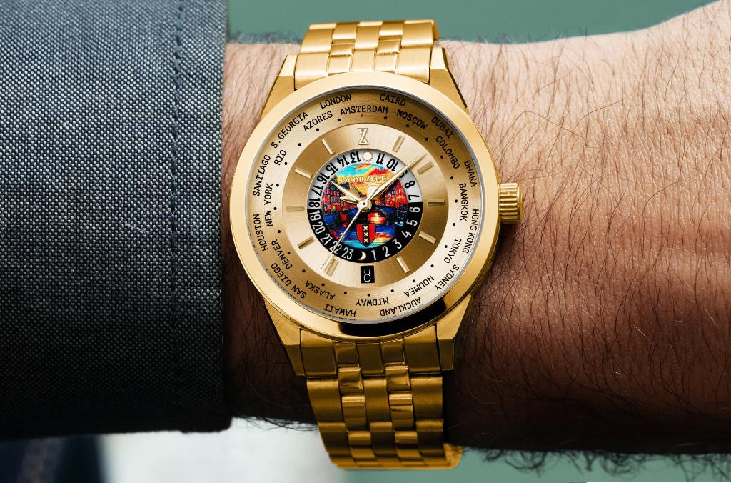 Jacob Zech Amsterdam Limited Edition t.w.v € 599 SEIKO!, Bijoux, Sacs & Beauté, Montres | Hommes, Seiko, Enlèvement ou Envoi, Acier