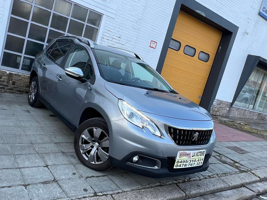 Peugeot 2008 , 2017 année 1.6HDi 200000km 73kw 0032478767323, Autos, Argent ou Gris, Achat, Euro 6, Entreprise
