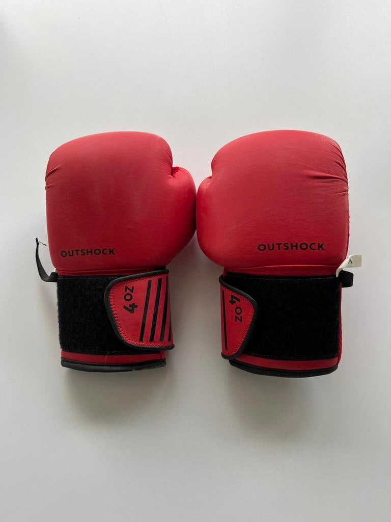 Bokshandschoenen kind, Ophalen of Verzenden, Zo goed als nieuw, Bokshandschoenen