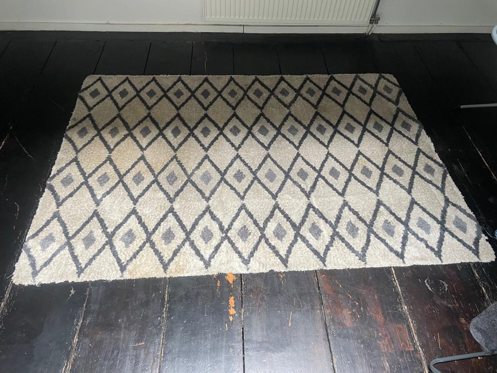 Tapis style berber Maison du Monde 140x200, Maison & Meubles, Ameublement | Tapis & Moquettes, 200 cm ou plus, 100 à 150 cm, Enlèvement