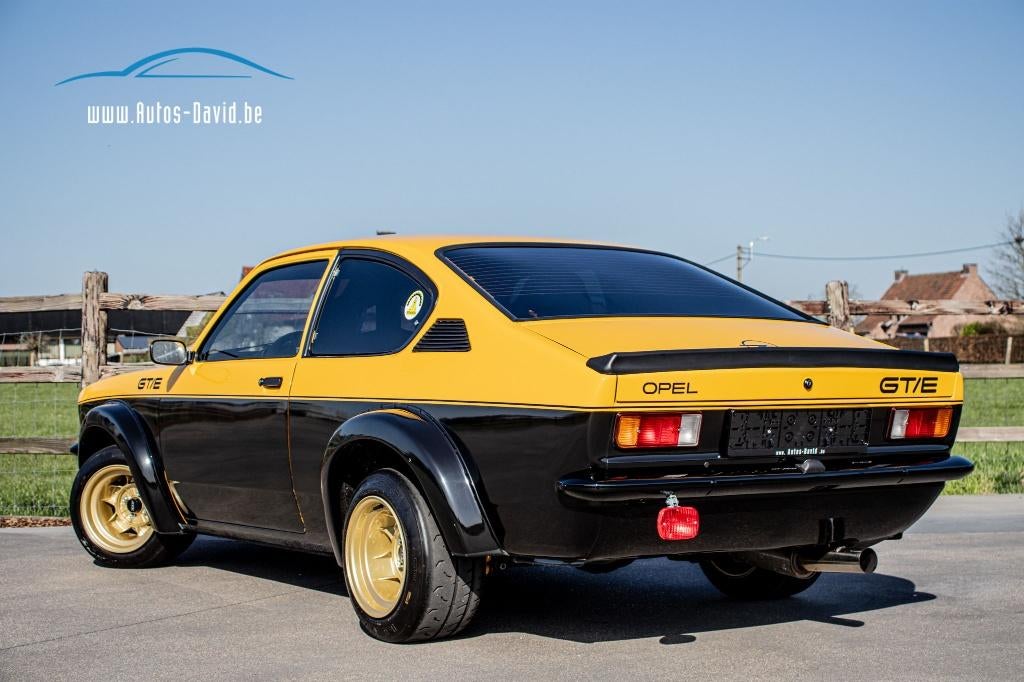 Opel Kadett C1 GT/E 1900 E Coupé / VOLLEDIGE RESTAURATIE, 1897 cc, Zwart, 4 cilinders, Kadett