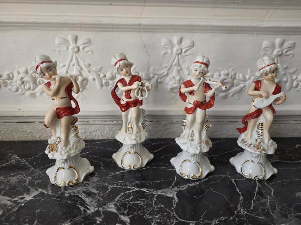 4 beeldjes, Ophalen of Verzenden