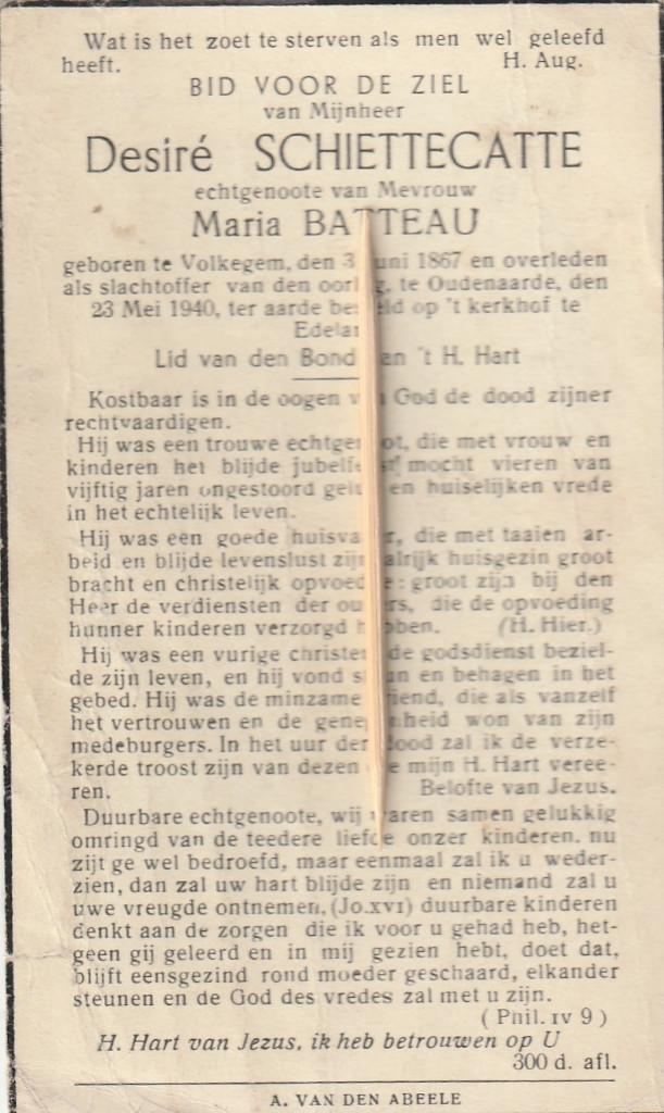 Oorlogsslachtoffer 1940-45, Verzenden