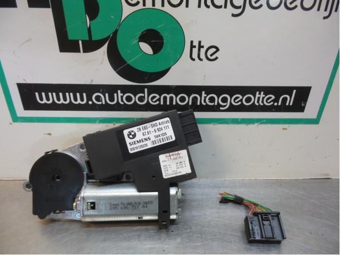 Moteur toit ouvrant d'un BMW 7-Serie (7-Serie 02-), -, Utilisé, -, Enlèvement ou Envoi