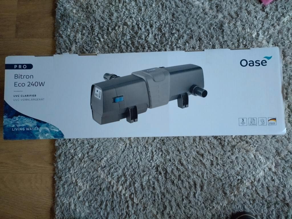Oase bitron UVC eco 240 watts neuf dans sa boîte, Jardin & Terrasse, Enlèvement, Neuf, Filtre de bassin