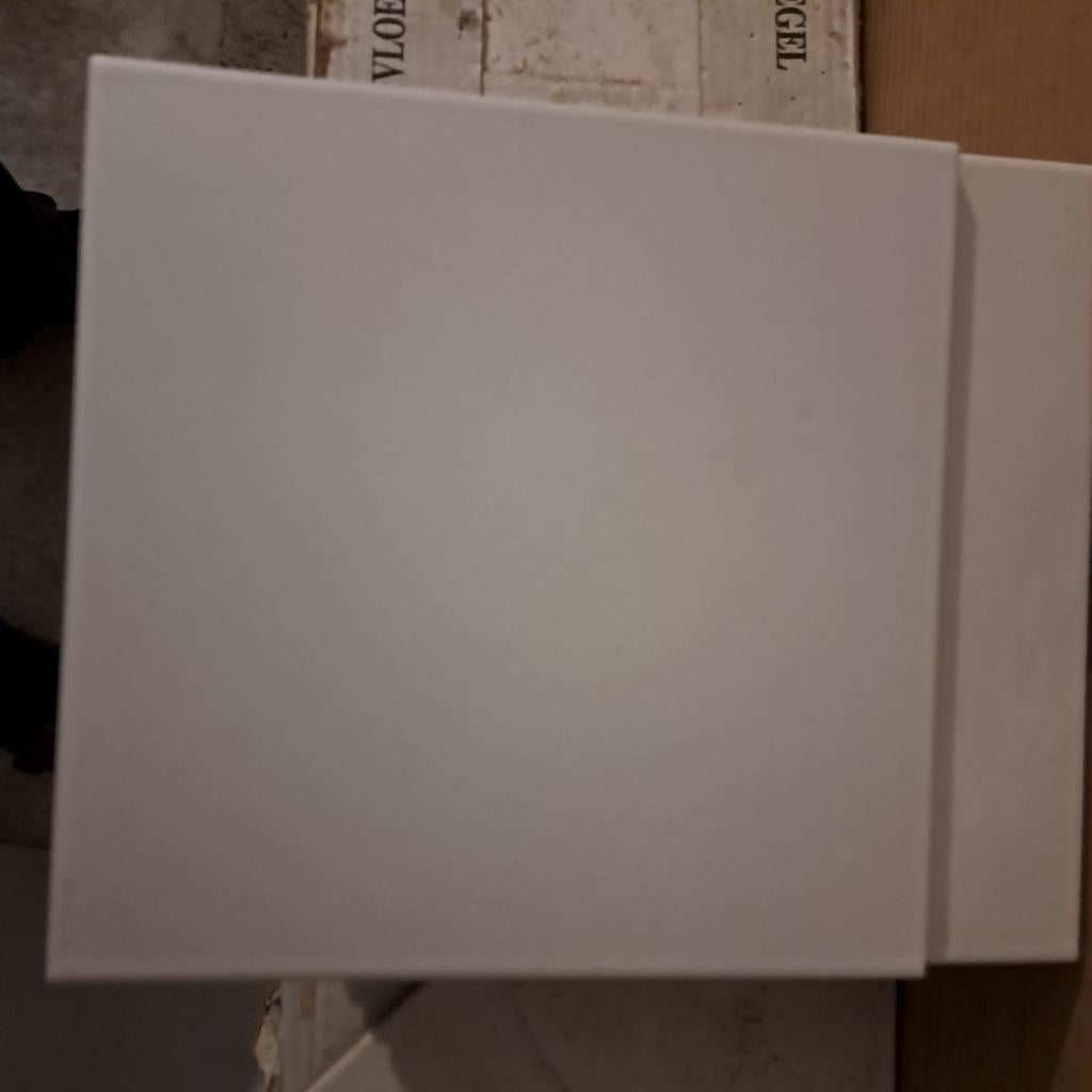 Vloertegels wit 14m2 - 20x20cm- 6mm dikte, Doe-het-zelf en Bouw, Tegels, Ophalen, Vloertegels