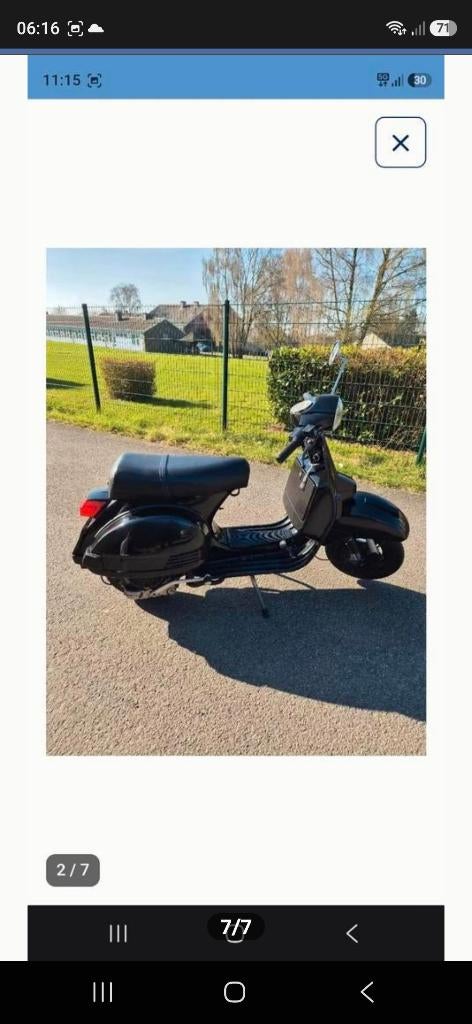 Vespa px lml 125 4T, Particulier