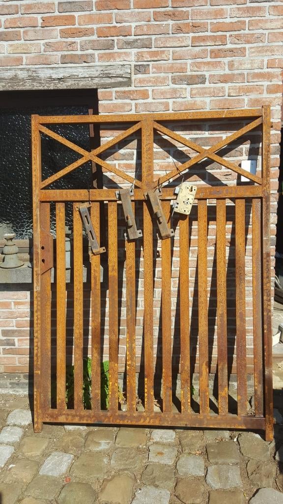 Metalen tuinpoort, Tuin en Terras, Ophalen