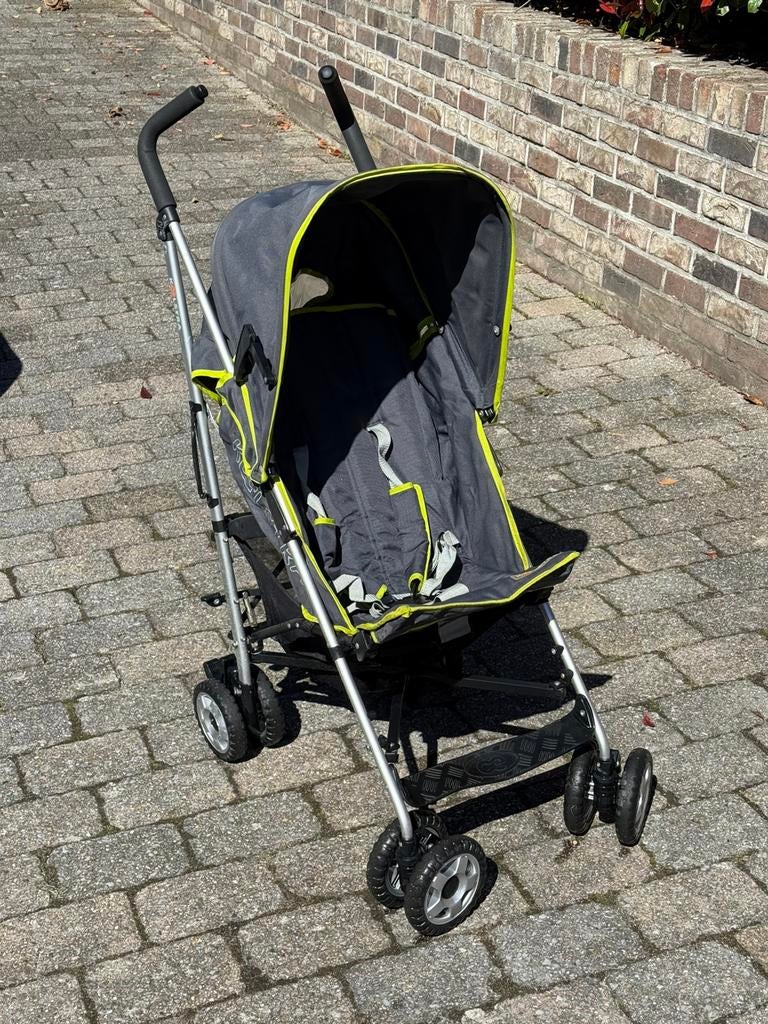 Kinderbuggy Koelstra, grijs, met kap, snel uit te plooien, Enfants & Bébés, Enlèvement, Utilisé, Koelstra
