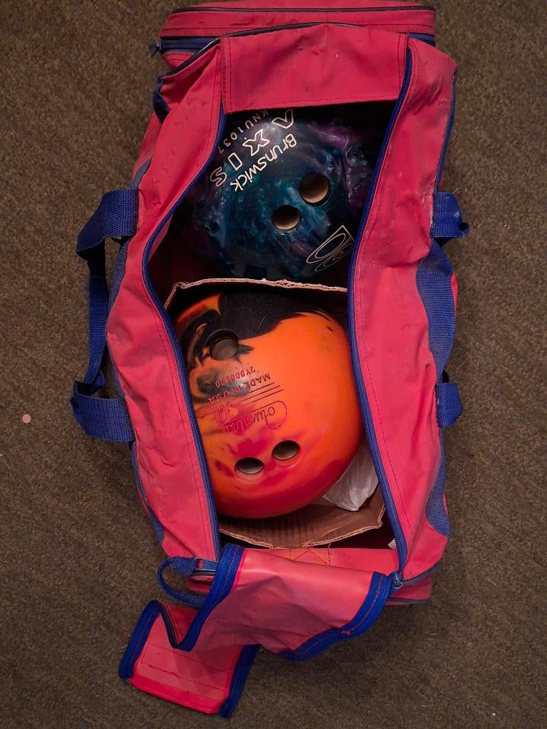 2 bowling ballen., Enlèvement, Utilisé, Boule