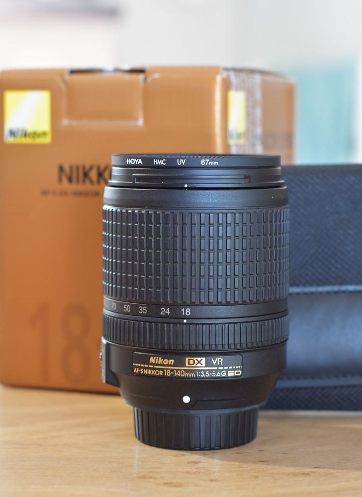 Lens Nikkor 18-140mm f/3.5-5.6 G ED DX VR, Enlèvement ou Envoi, Comme neuf, Lentille standard, Zoom