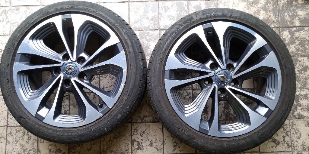 Jantes Renault Zoé 17 pouces occasion, Auto-onderdelen, Banden en Velgen, Velg(en), All Season, 17 inch, Gebruikt, Ophalen