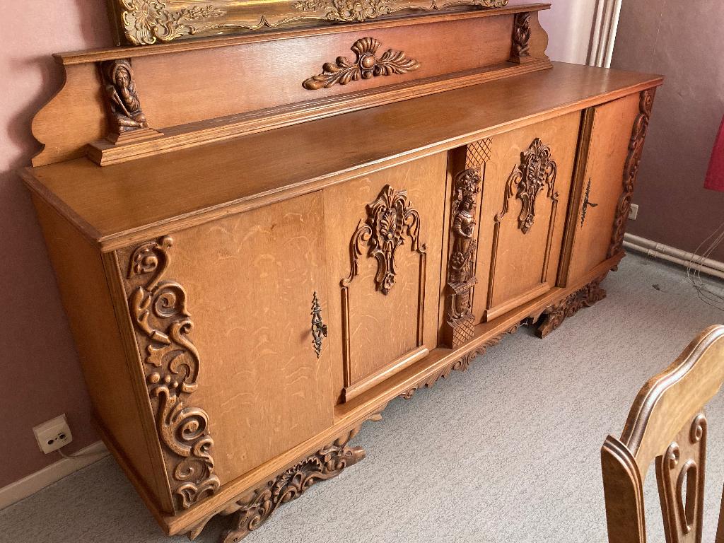 Salle à manger complète, Maison & Meubles, Salles à manger complètes, Utilisé, 4 à 6 chaises, Enlèvement