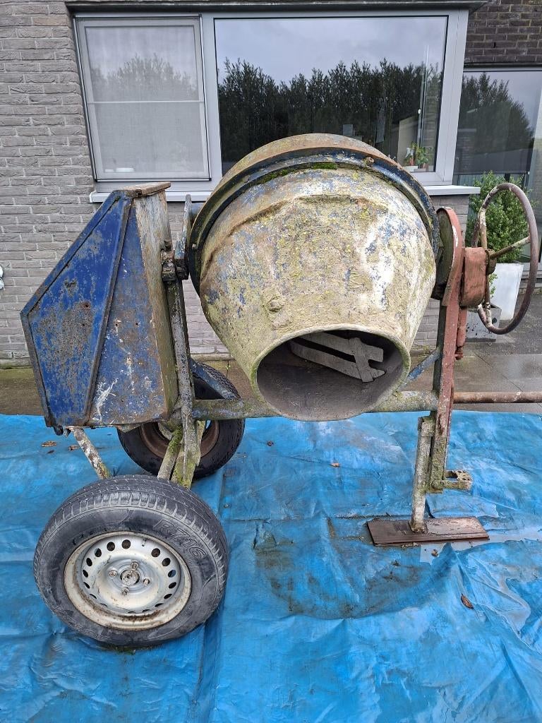 Zeer grote betonmolen, Doe-het-zelf en Bouw, Betonmolens, Ophalen, Gebruikt