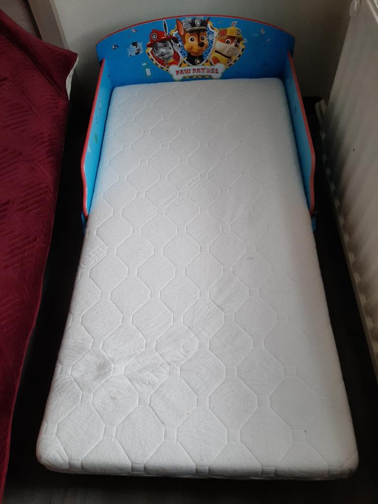 Kinderbed paw patrol, Enlèvement