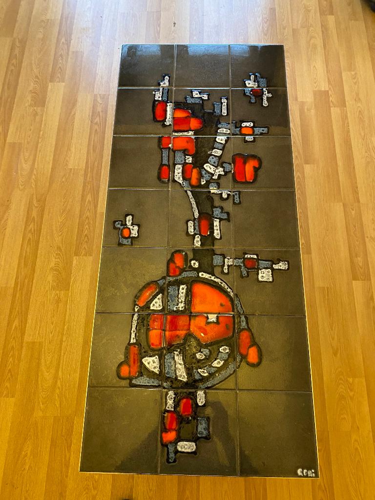 Table vintage céramique, Enlèvement