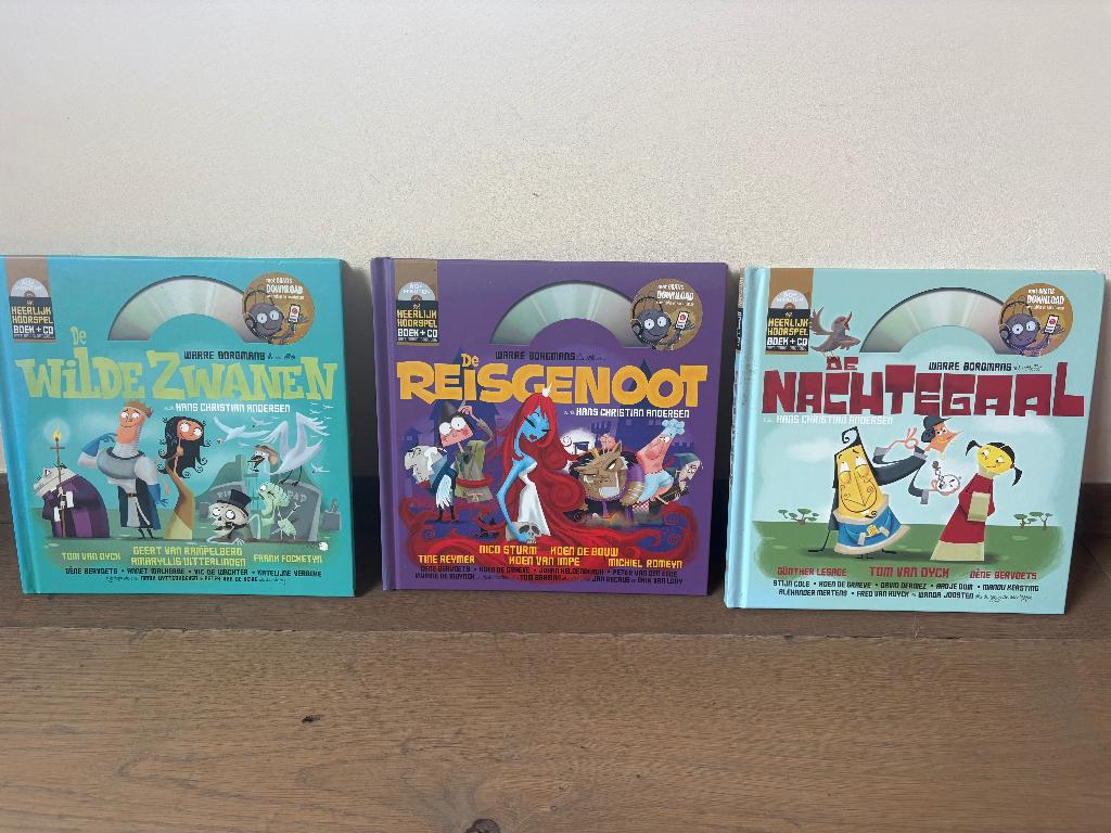 Audioboeken Hans Christian Andersen - Warre Borgmans, Boeken, Ophalen of Verzenden, Cd, Kind