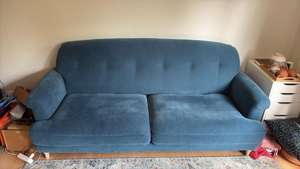 Ikea Esseboda Canapé 3 places, Maison & Meubles, Canapés | Salons, Cottage, intemporel, classique chic, 200 à 250 cm, Banc droit