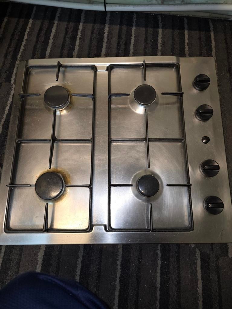 Kookplaat, Ophalen, Gas