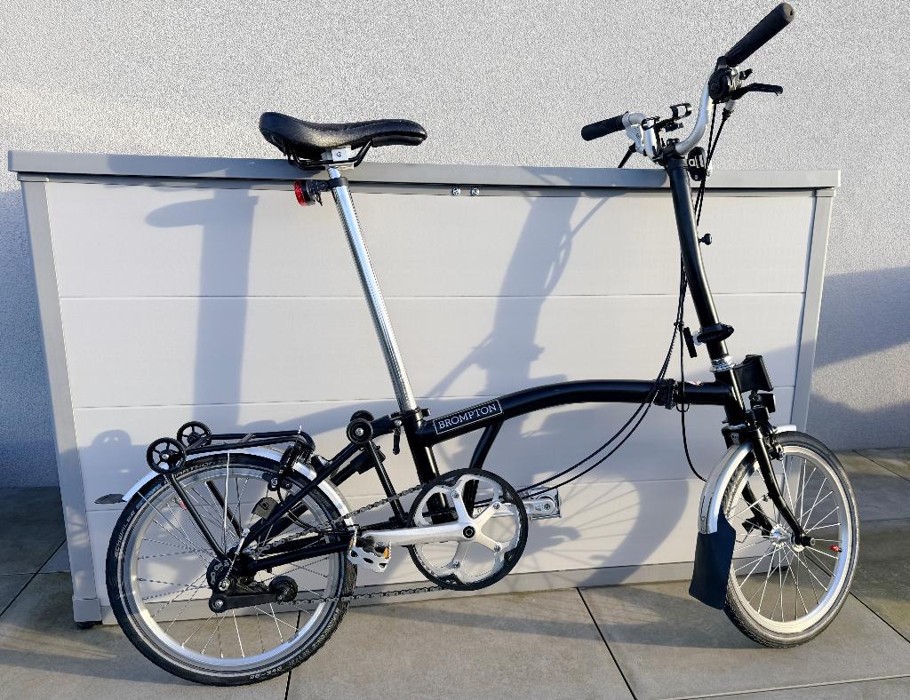 Brompton H3R in perfecte staat ***, Fietsen en Brommers, Ophalen, Brompton, 16 tot 18 inch, Versnellingen