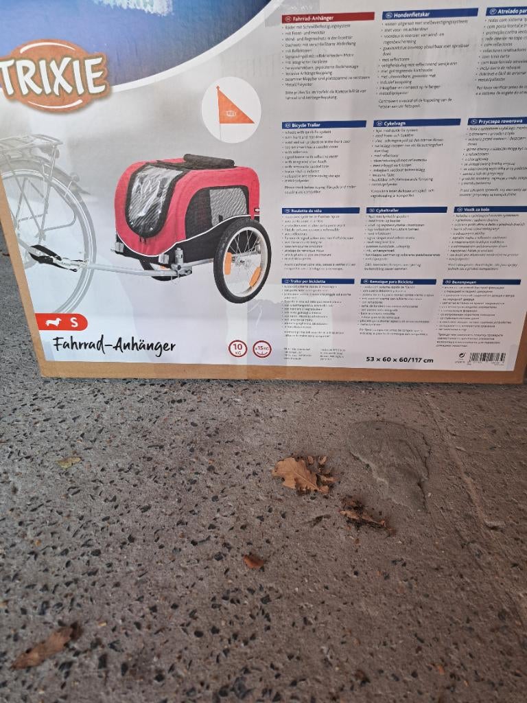 Hondenfietskar, Dieren en Toebehoren, Ophalen, Zo goed als nieuw