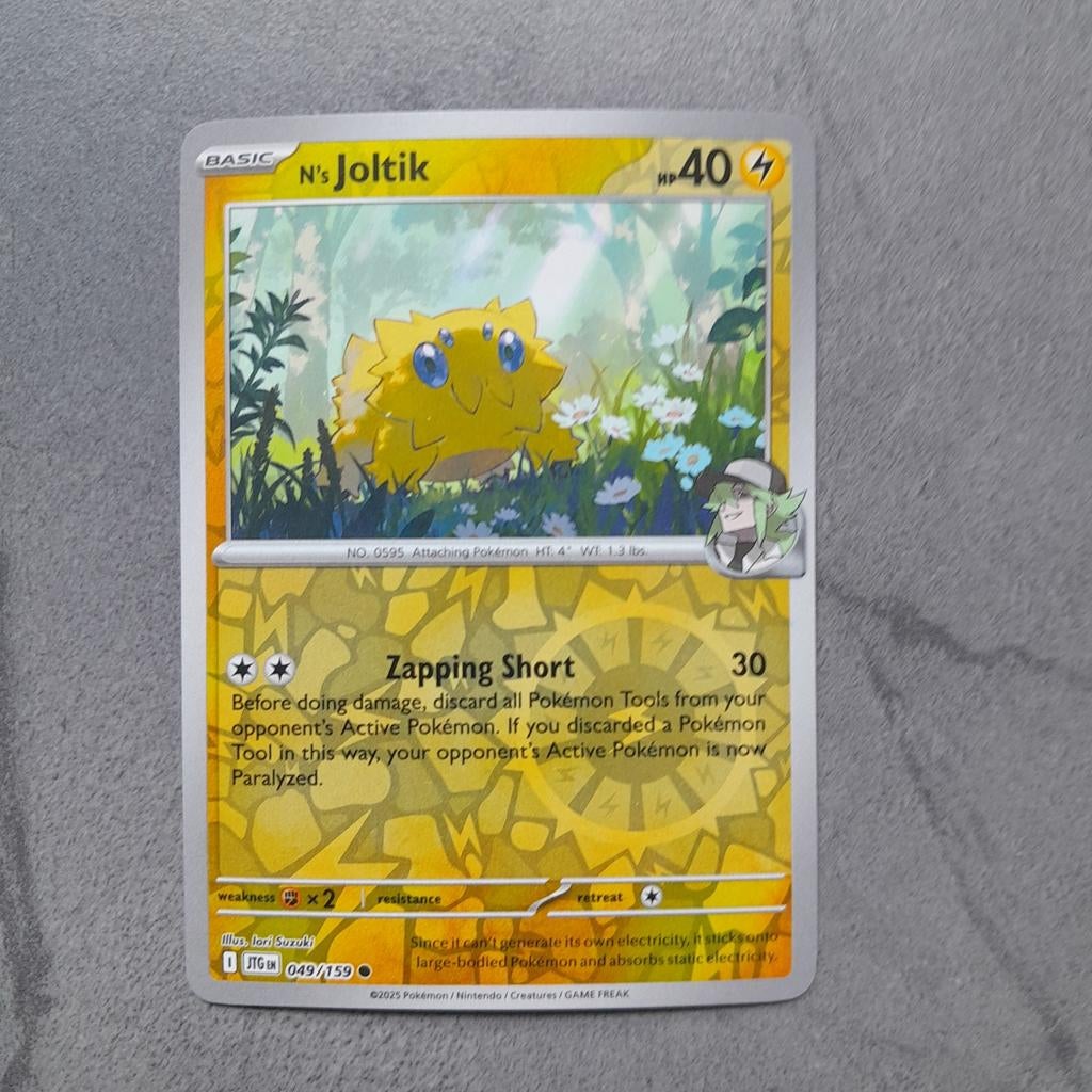 N's Joltik 049/159, Ophalen