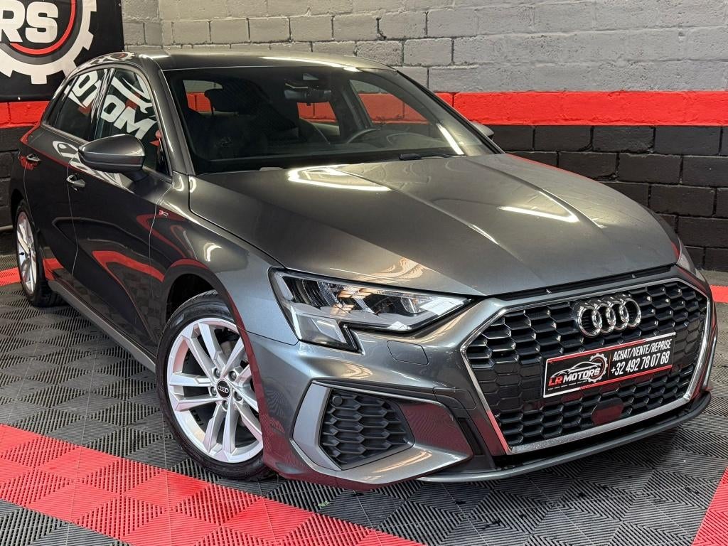 **Audi A3 S-LINE //35 tdi //Garantie 1an **, Bluetooth, Argent ou Gris, Achat, Entreprise