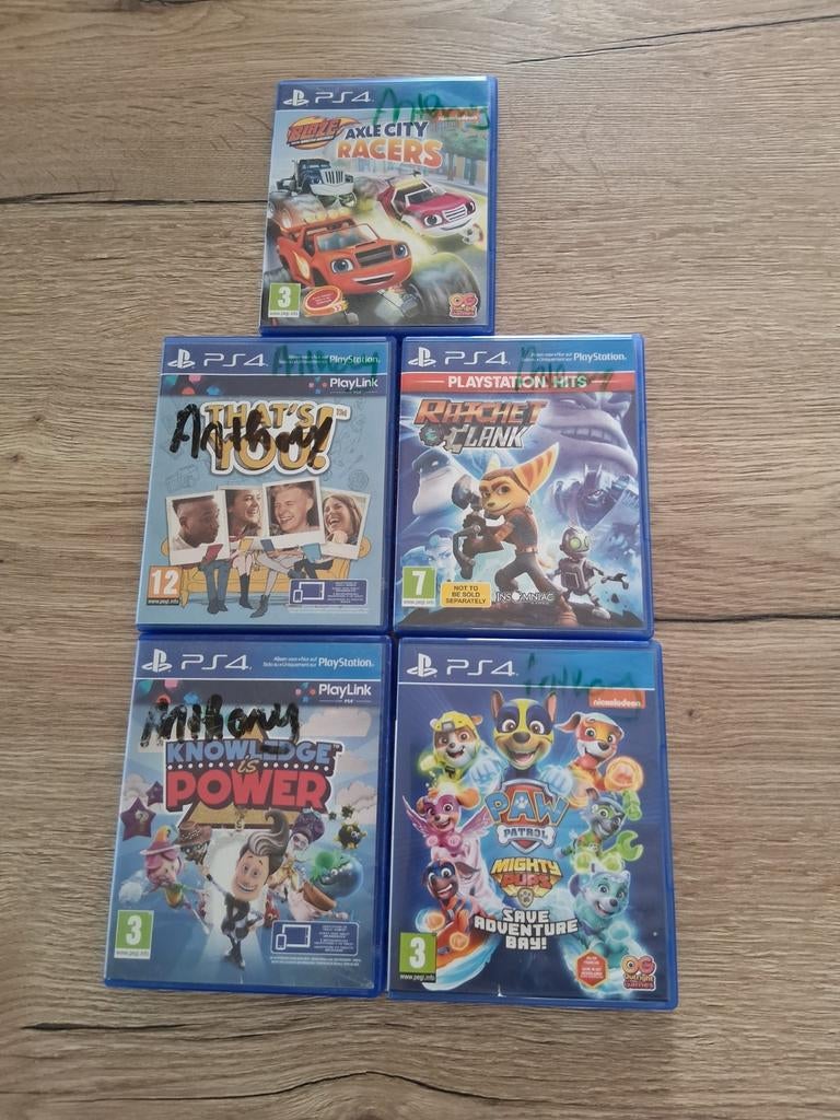 Playstaion 4 games, Ophalen