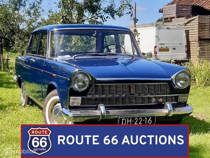 Fiat 1500L | 1962 | Route 66 Auctions, Achat, Entreprise, Boîte manuelle, Autre carrosserie