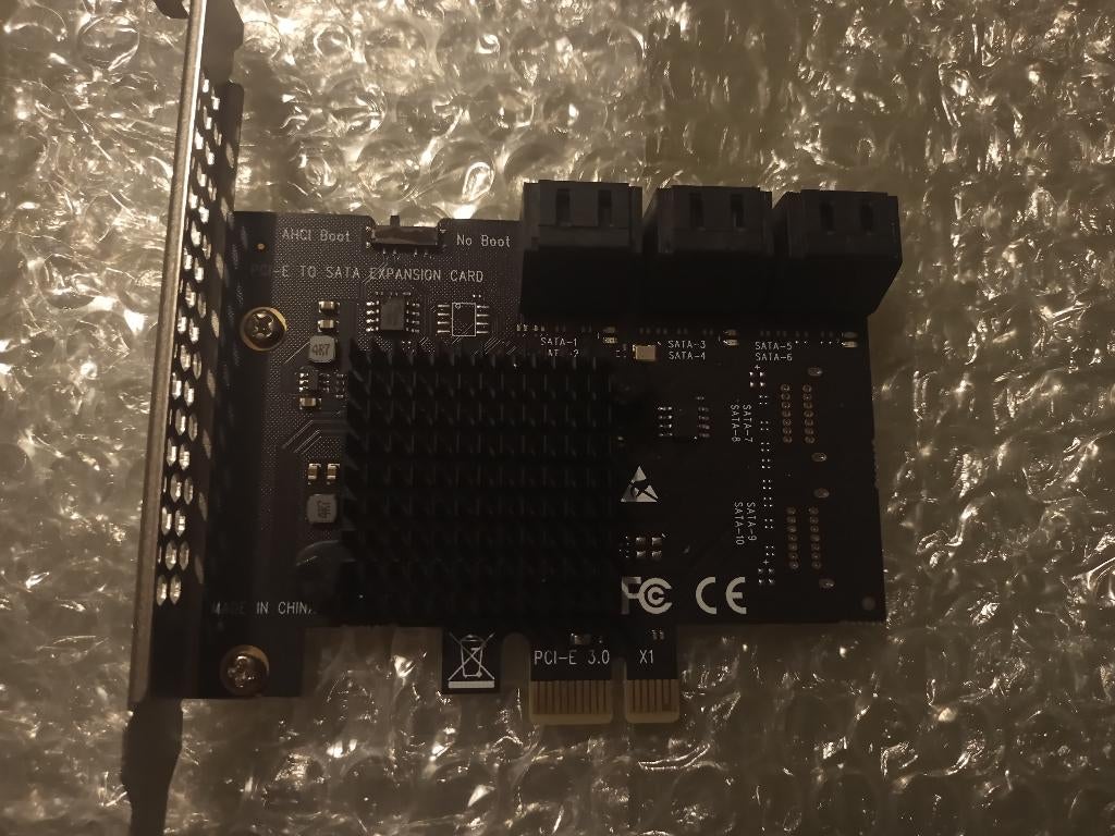 Adaptateur PCI-E SATA, Neuf, Enlèvement ou Envoi, SATA, Interne