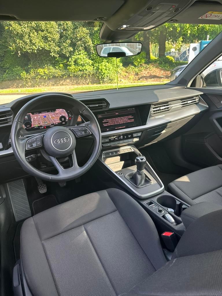 AUDI A3 SPORTBACK 30Tfsi 2022 - 127.000km - tva déductible, Achat, Euro 6, Entreprise, Boîte manuelle