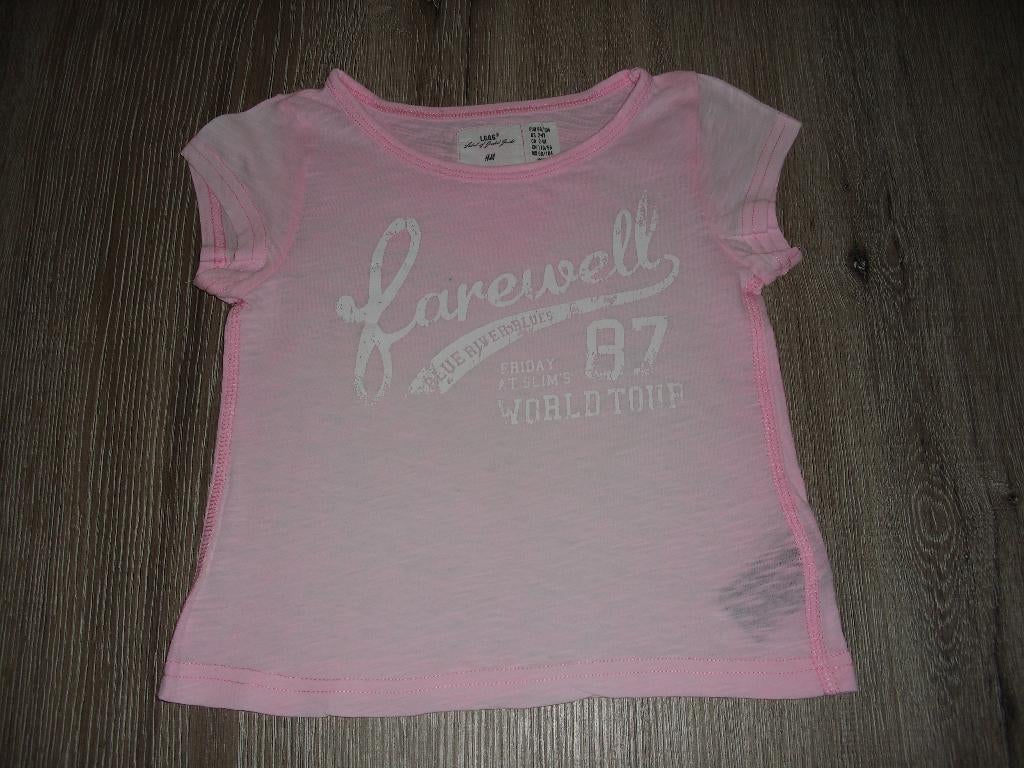 mt. 98/104 T-shirt H&M, Ophalen, Meisje, H&M, Zo goed als nieuw