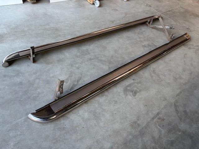 Sideskirt - treeplanken Mercedes Sprinter L2 2017 -2025 INOX, Ophalen of Verzenden, Gebruikt