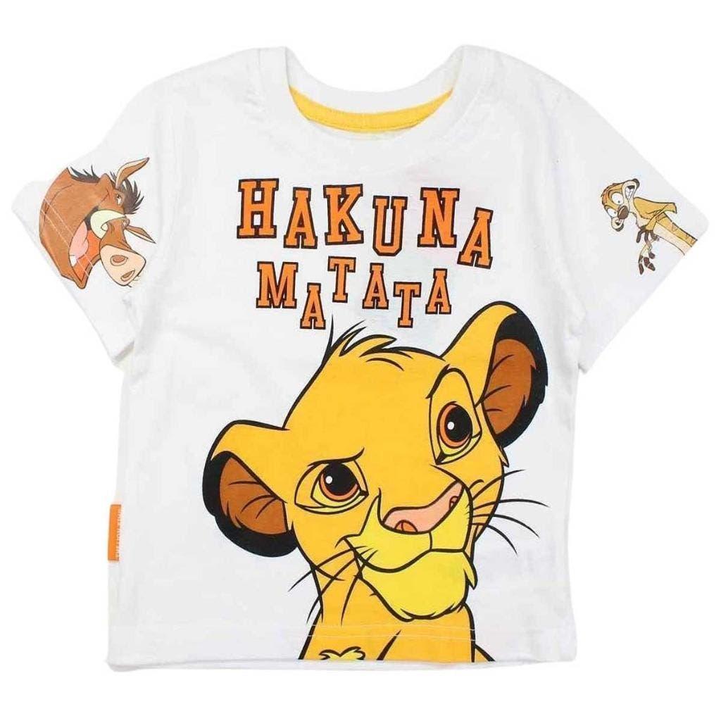 Lion King T-Shirt Simba - Disney - Mt 92 - 98 - 110 - Katoen, Enfants & Bébés, Vêtements enfant | Taille 110, Garçon, Enlèvement ou Envoi