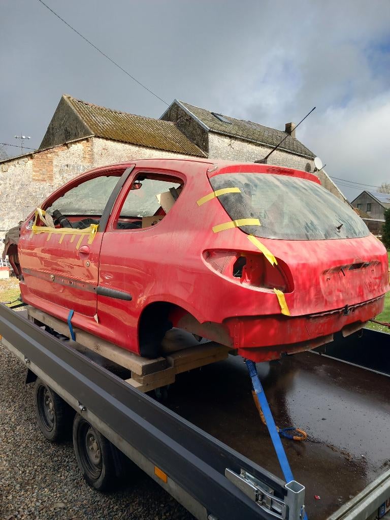 Peugeot 206 GTI, Autos, Rouge, Boîte manuelle, Particulier, 3 portes