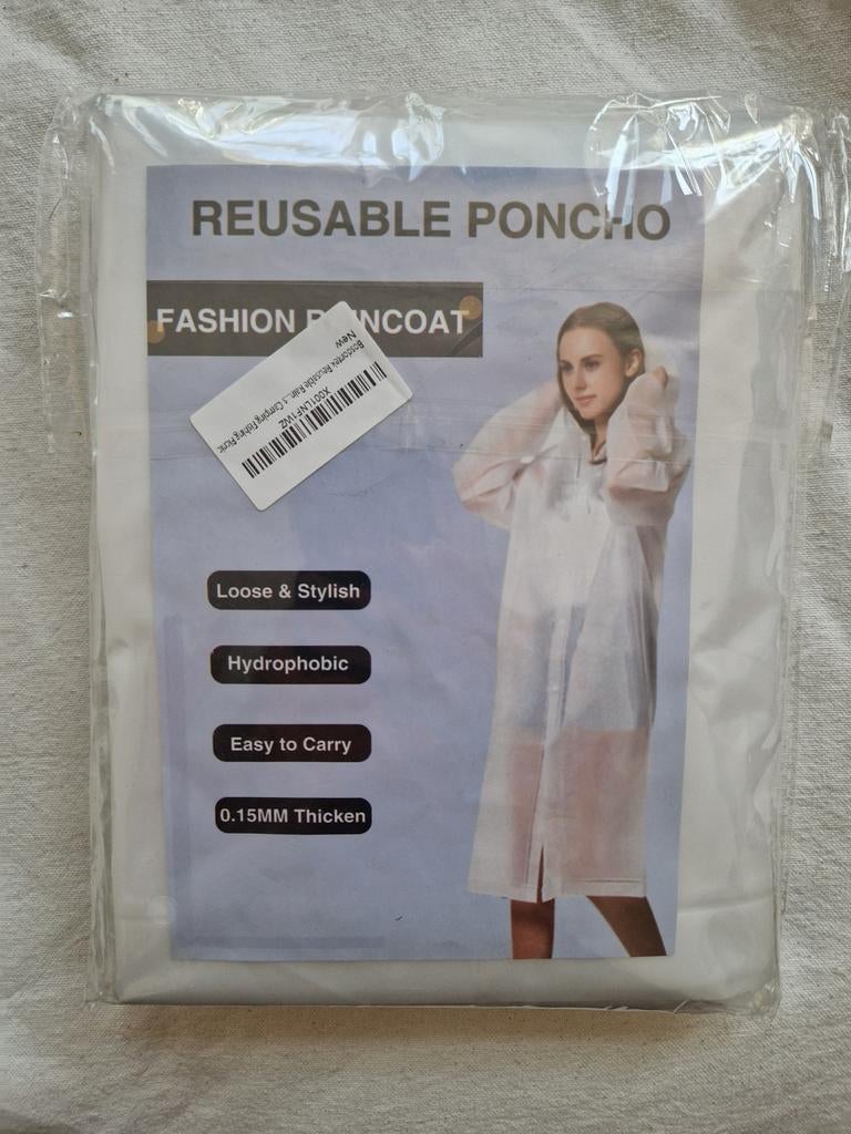 Regenponcho, Ophalen