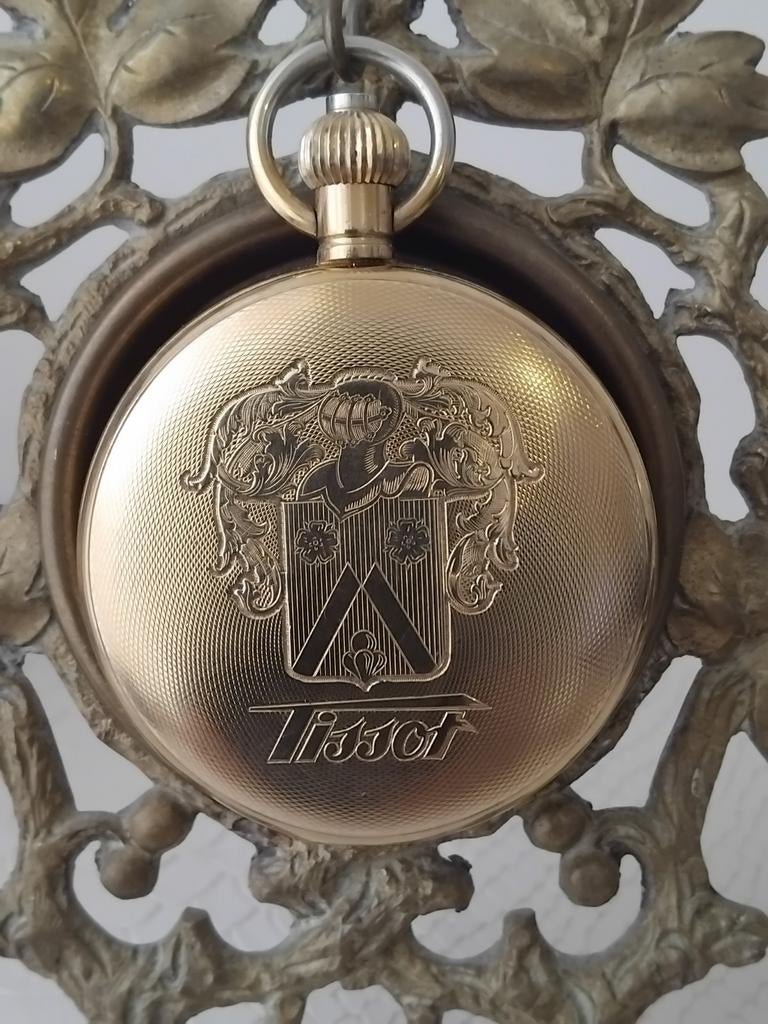 Tissot-Savonette Zakuurverk, Handtassen en Accessoires, Horloges | Antiek, Ophalen of Verzenden, Tissot