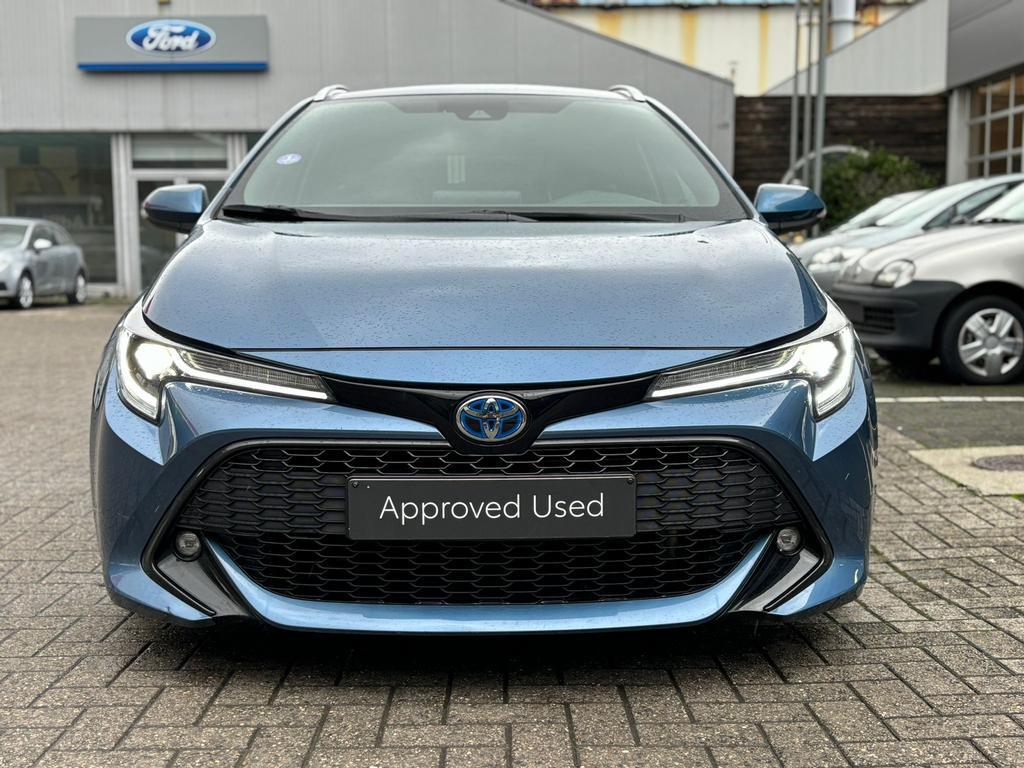 Toyota Corolla Touring Sport 1.8 VVT-I Hybride Style, Autos, Toyota, Achat, Euro 6, Entreprise, Noir