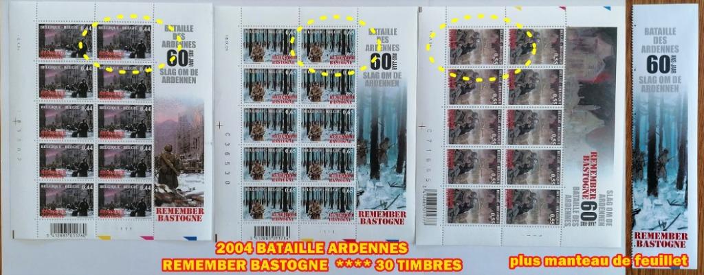 2004 BATAILLE  REMEMBER BASTOGNE  ----  30 T -, Collections, Enlèvement ou Envoi, Armée de terre, Autres types