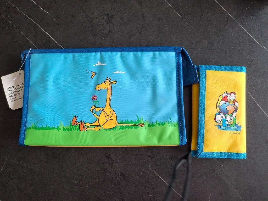 1 portemonnee en 1 toilettas voor kinderen, Ophalen of Verzenden, Nieuw, Overige kleuren, Jongen of Meisje