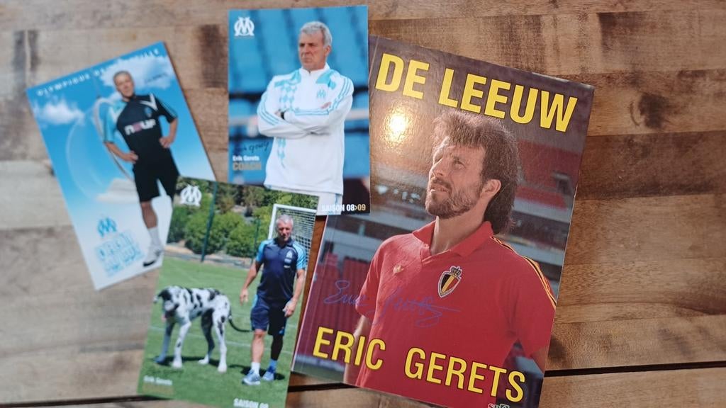 ERIC GERETS: BOEK ORIGINELE HANDTEKENING(zie fot+3 FOTO'S, Sports & Fitness, Enlèvement ou Envoi