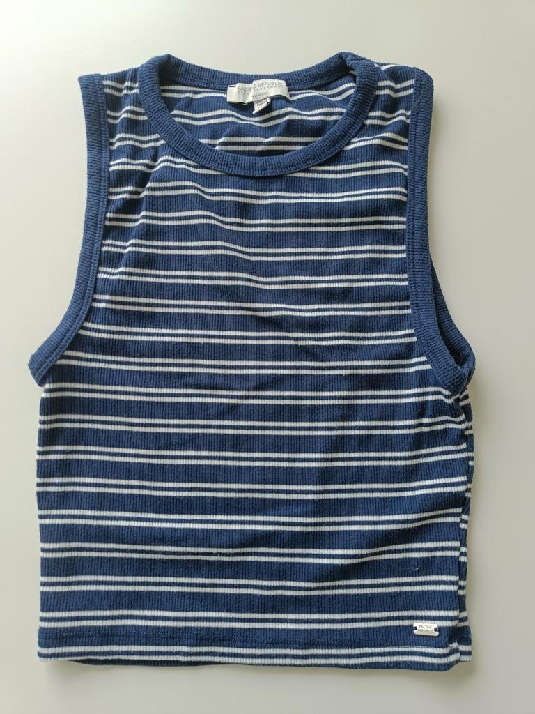 Topje Pull & Bear S, Kleding | Dames, Blauw, Ophalen of Verzenden, Gedragen, Maat 36 (S)